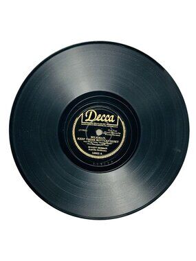 Woody Herman Milkman Keep Those Bottles Quiet 10in Shellac 78rpm Decca 18603 VG+